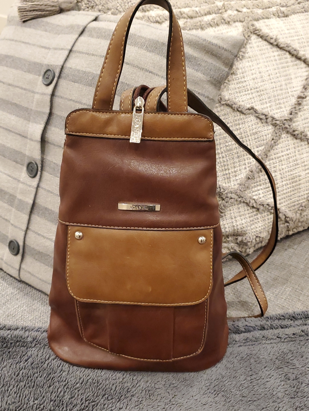 Joanel Genuine Leather- Vintage Super Cute & Luxe Soft mini backpack